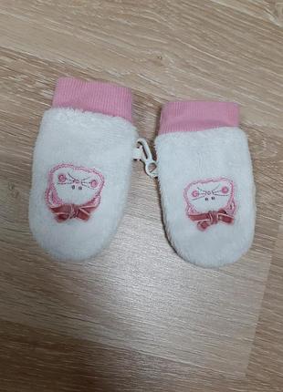 Зимові рукавички, mini mode 2-4yrs