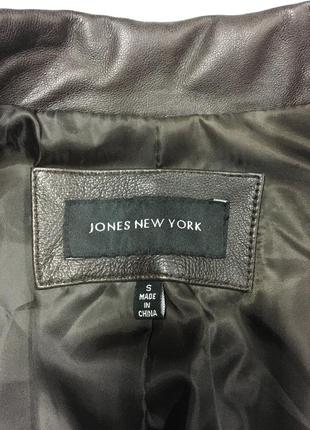 Куртка кожаная женская jones new york, s4 фото