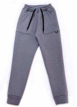 Теплі спортивні штани на флісі в кольорах 🎨 зимові теплі спортивні штани5 фото