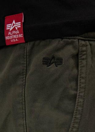 Штаны мужские alpha industries cotton twill jogger6 фото