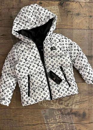 Куртка детская пуховик брендовый на девочку