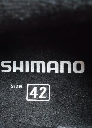 Велообувь shimano fn21 mtb spd велотуфли (42)8 фото