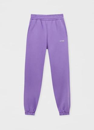 Флісові джогери з написом pull&bear7 фото
