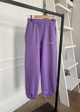 Флісові джогери з написом pull&bear3 фото