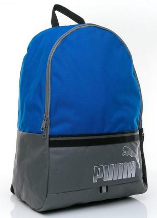 Рюкзак puma phase mochila blue-grey