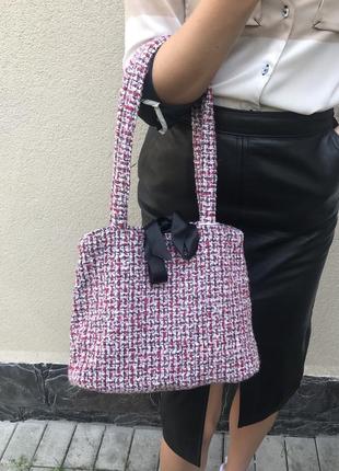 Нова,твідовий,вовна+альпака+акрил сумка,торба,стиль шанель,ірландія 2