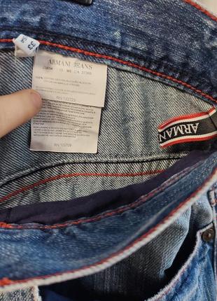 Джинси armani jeans, розмір 34, індиго5 фото