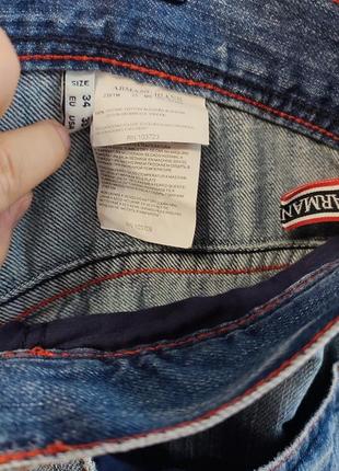 Джинси armani jeans, розмір 34, індиго6 фото