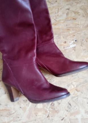 Шкіряні чоботи