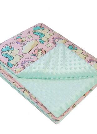 Плед дитячий плюшевий