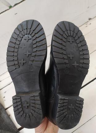 Кожаные ботинки сапоги демисезонные еврозима 36р.4 фото
