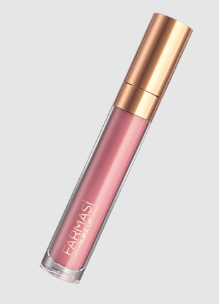 Блиск для губ farmasi nude for all lip gloss 02 рожевий шовк1 фото