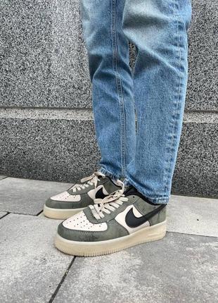 Air force 1 low khaki кроссовки унисекс5 фото