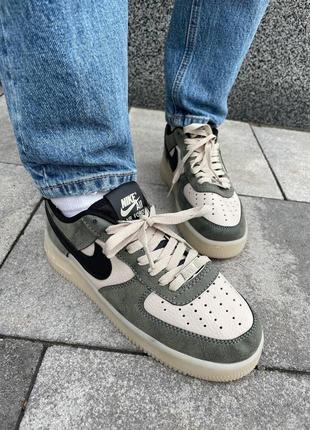 Air force 1 low khaki кроссовки унисекс3 фото