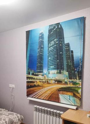 Римська штора день-ніч фотодрук місто