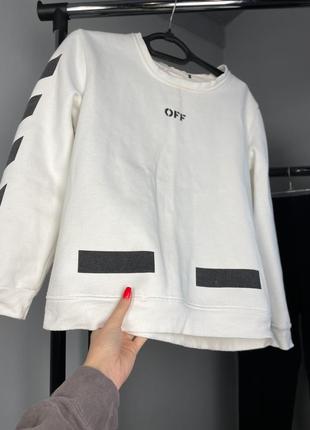 Стильный спортивный костюм off white3 фото