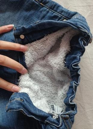Зимові джинси з махрою3 фото