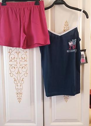 Домашний комплект майка и шорты пижама