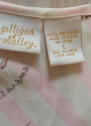Ночная рубашка gilligan & o'malley liquid silk,10 фото