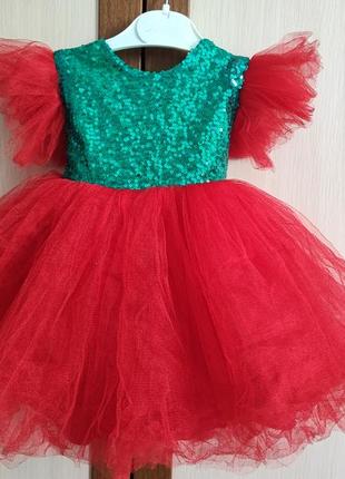 Продам гарну дитячу святкову сукню від 1 року