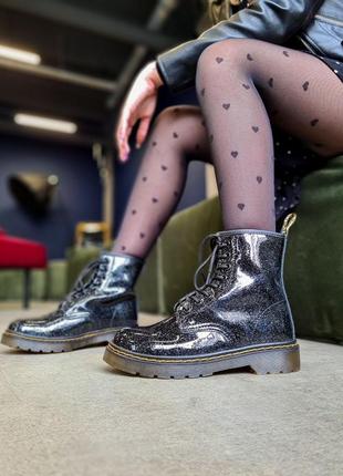 Черевики dr. martens 1460 patent galaxy ботинки