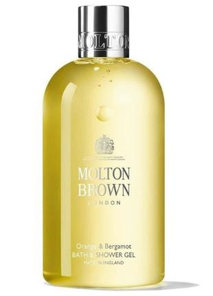 Molton brown orange & bergamot bath & shower gel гель для ванны и душа «апельсин и бергамот», 100 мл
