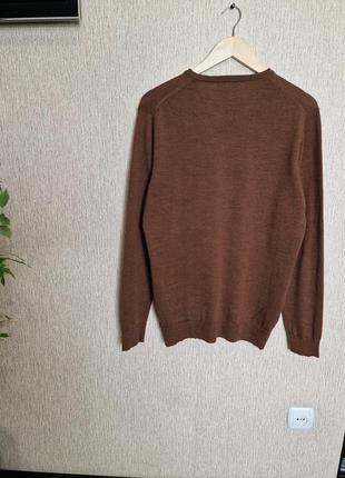 Стильный, тёплый , качественный свитер, джемпер из мериносовой шерсти primark7 фото