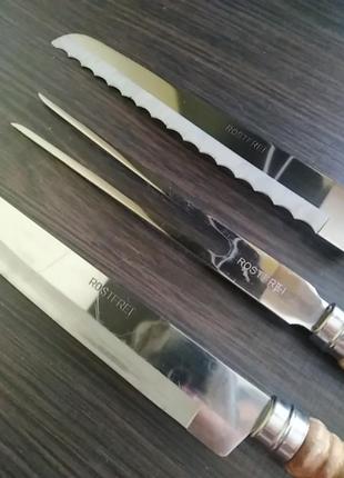 Rostfrei набір кухонних ножів приладдя кухонне2 фото