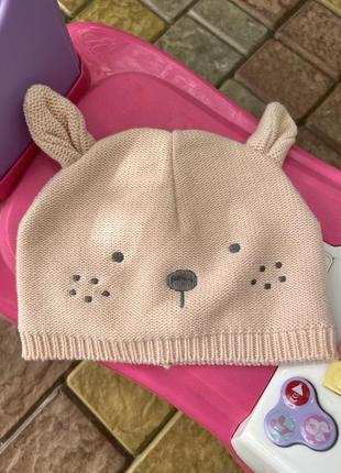 Шапка 6-12 мес