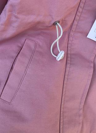 Легкий розовый коттоновый тренч5 фото