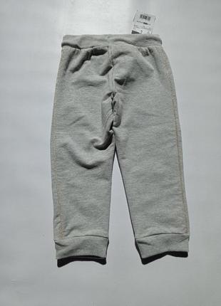Ovs. італія. спортивні штани двунітка для дівчинки розмір 86-92.7 фото