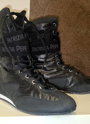 Берцы, ботинки, борцовки  patrizia pepe оригинал 36 размер5 фото