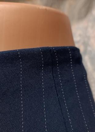Красивые легкие брюки в полоску бренда marks & spencer6 фото