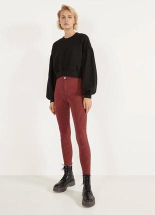 Джеггинсы bershka оригинал размер л посадка высокая распродажа