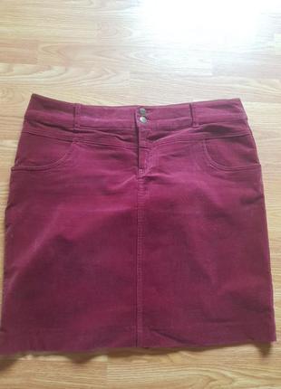 Спідничка вельвет.