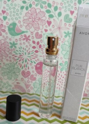 Туалетна вода pur blanka avon 10 мл