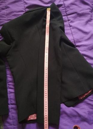 Пиджак черный bershka, м7 фото