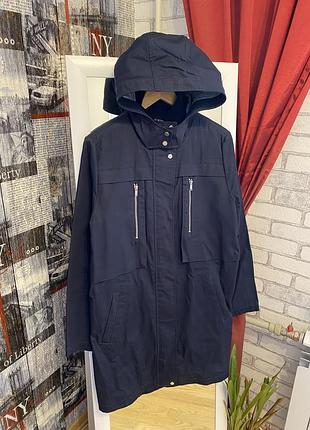 Новый плащ-ветровка синий, ostin, размер xl