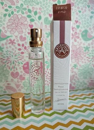 Парфуми 10 мл limited edition artistigue rose samptueuse avon