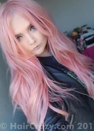 Crazy color "candy floss", тимчасова пастельно рожева фарба для волосся.