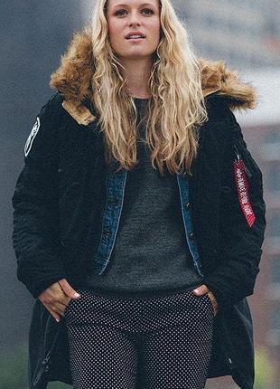 Тепла зимова куртка alpha industries altitude w parka