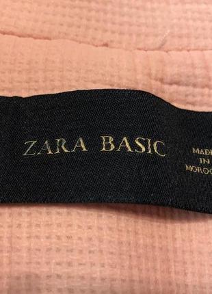 Піджак жіночий zara basic,р.s,персиковий7 фото