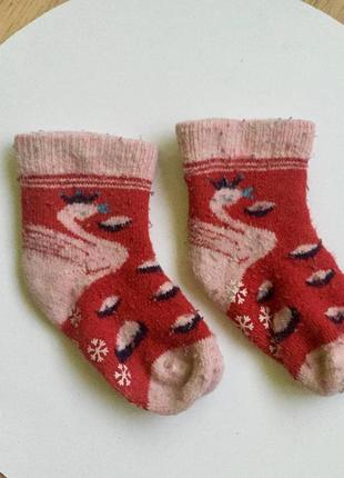 Набір теплих махрових шкарпеток на 4-5 років3 фото