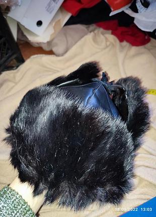 Вінтажні хутряні шапки на рукоділля