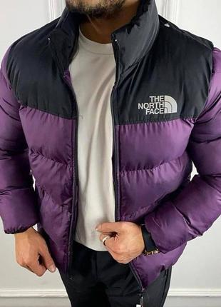 Мужская фиолетовая куртка tnf чоловіча фіолетова куртка tnf