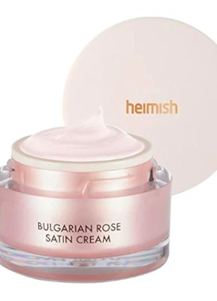 Крем на основі болгарської троянди heimish bulgarian rose satin cream