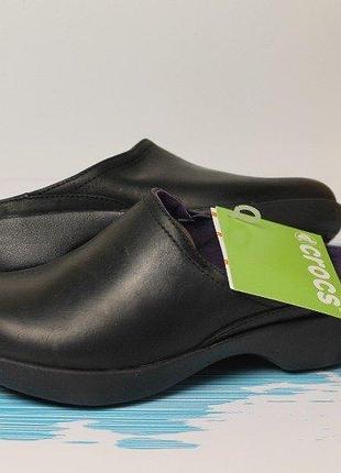 Сабо crocs натур шкіра 36 розмір