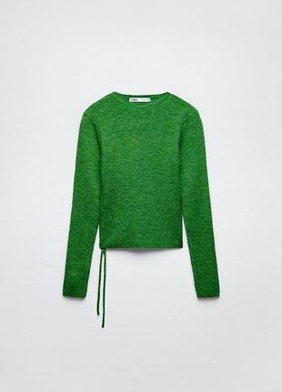 Жіночий реглан кофта джемпер светр zara 9