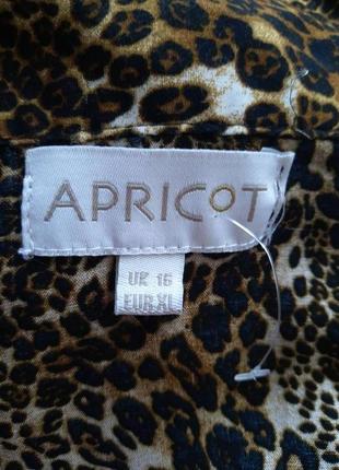 Женская вискозная блуза, блузка, штапель. у леопардовый принт3 фото