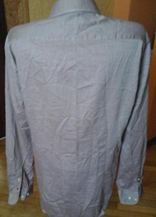 Котоновая рубашка фиримы tommy hilfiger3 фото